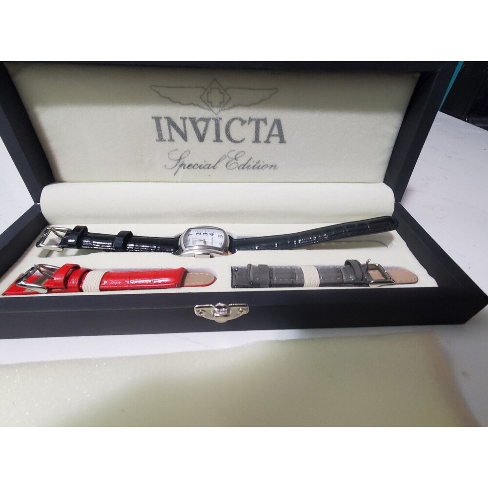 Invicta Watch Special Edition Lupah Tritnite Womans 3 Bands Model 23011